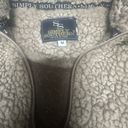 Simply Southern  Sherpa Fleece Pullover Gray Women's Medium Sweater Photo 3