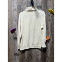 PINK - Victoria's Secret Victorias Secret PINK Beige 1/2 Zip Sweatshirt Photo 2