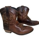 Dingo Vintage  Brown Genuine Leather Embroidered Boho Coastal Cowgirl Boots 6 Photo 12