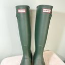 Hunter  Women's Green Adjustable Waterproof Original Tall Rain Boots Size 8M / 9W Photo 10