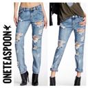 One Teaspoon  Awesome Baggies low waist medium rise distressed jeans Photo 1