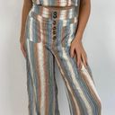 American Eagle Striped Two Piece Set Photo 2