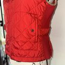 Polo  Ralph Lauren Red Quilted Equestrian Vest Photo 5