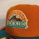 New Era Myfitteds Colorado Rockies 1998 ASG “Mesa Verde NP inspired size 7 1/8 brand new very rare Photo 1