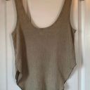 Carly Jean Los Angeles CJLA Olivia Waffle Knit Tank - Olive Photo 7