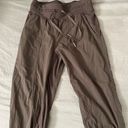 Lululemon Athletica Green Drawstring Waist Pants Photo 4