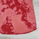 American Apparel NWOT  50/50 Custom Red Bleach Tie Dye Crinkle Tank Top Medium Photo 1