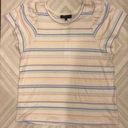 Generation Love  White with Multi-Color Stripes Top Photo 0