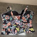 Raisin's  Floral Print Swimsuit Tankini Top Size 22W Bathing Suit Padded Photo 3