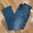 Gap  NWT Best Girlfriend Super High Rise Crop Blue Denim Jeans Size 29 Photo 1