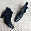 Stuart Weitzman STUART WEIZTMAN Women's 10 Heeled Leather Ankle Booties Black Made in Spain Photo 1