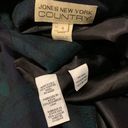 Jones New York Vintage 90s Plaid Blazer, Double breasted Photo 8