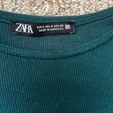 ZARA Green Dress Photo 1