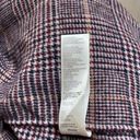 Free People  Menswear Hailey Wool Coat in Burgundy Houndstooth Check Size S NWOT Photo 13