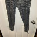 Danskin  Grey Striped Knit Pull On Casual Lounge Pants M Photo 7