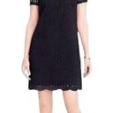 J.Crew ⭐️  black lace shift dress size 2 Photo 0