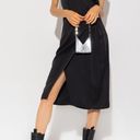 Givenchy  Wrap Over U Lock Closure Midi Dress in Black 38 4 New Womens Photo 14