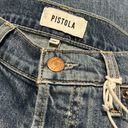 Pistola NWT  CASSIE SUPER HIGH RISE STRAIGHT JEANS   COLOR  COVE ORGANIC COTTON Photo 5