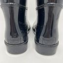 Coach  Talia Rain Boots Riding Tall Black Glossy Rubber Mid Calf Women’s Size 6 Photo 10