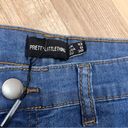 Pretty Little Thing NWT pretty little things disco fit shorts denim size 6 Photo 6