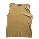 Mango  women's mustard knitted vneck‎ top size small Photo 0