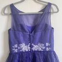 Disney  Fairytale Weddings Purple Tulle Embroidered Dress Princess Fairycore Photo 9