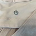 Lululemon  szS sleeveless blush workout top w/built in bra GUC Photo 3