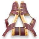 Dansko  Mara Mahogany Leather Open Toe T-Strap Clog Sandal Womens Size 42 | 11.5 Photo 11