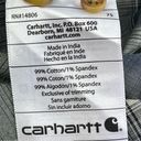 Carhartt  Plaid Roll Tab Button Down Long Sleeve Shirt - Medium Photo 10