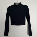 H&M  Cropped Longsleeve Turtleneck Size XS Photo 0