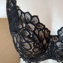 Panache Allure Full Cup Bra Black Lace 32F 32DDD New Photo 6