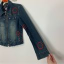 Krass&co Vintage The San Frisco Jeans  Patchwork Jean Jacket Size Medium Photo 5