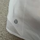 Lululemon White Hotty Hot 2.5” Shorts Photo 2