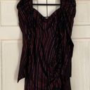 Rococo  Sand Diva Dress Black Metallic Mini Dress Size Small Photo 3