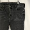 Free People  Great Heights Black Frayed Distressed Skinny Jeans 31 Photo 5