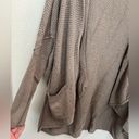 Belldini Cardigan Sweater Size XL Brown Taupe Color Open Front Knit Tan Photo 1