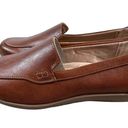 Life Stride  Nina Walnut Brown Faux Leather Slip On Loafers NWOT 7.5W Photo 2