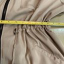 Torrid  Utility Jacket Tan Twill Cinched Tie Waist 4-Pocket Thigh Length Wmn Sz 1 Photo 11