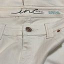 INC  Denim Skinny Leg Regular Fit Crop, Women’s Size 4/27, White Jeans, Low Rise Photo 4