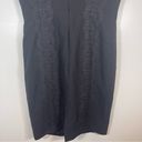 Tracy Reese  Black Lace Paneled Sleeveless Sheath Dress Mini Lined Wool Laine 8 Photo 7