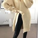 ZARA Chunky Wrap Front Knit Cardigan Photo 0