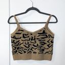 Storets NWOT |  Anna Leopard Knit Bustier | SZ Sm Photo 2