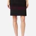 Tahari  Arthur S. Levine Classic Colorblock Stripe Pencil Skirt NEW Size 4 Photo 0