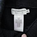 Molly Bracken  High Rise Black Knitted Flared Sweatpants Photo 4