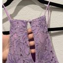 Revolve NBD Lilac  Lace Halter Mini Dress Photo 7