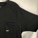 Ariat Rebar Black Short Sleeve Workwear Cotton Crewneck Relaxed Fit T-Shirt L Photo 1