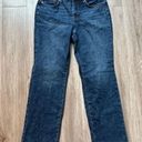 NYDJ  Marilyn Straight Jeans Medium Wash Size 10 Petite Photo 1