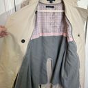 Brooks Brothers  Rain Coat Women’s 12 Mid Length Lined Heavyweight Beige Photo 3