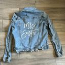 ma*rs . Smith embroidered jean jacket Photo 3