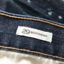 Banana Republic  Boyfriend Denim in Y2K Distressed Dark Wash - Size 29 Photo 4